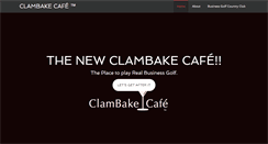 Desktop Screenshot of clambakecafe.com